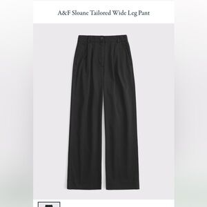 Abercrombie & Fitch Charcoal Trousers
